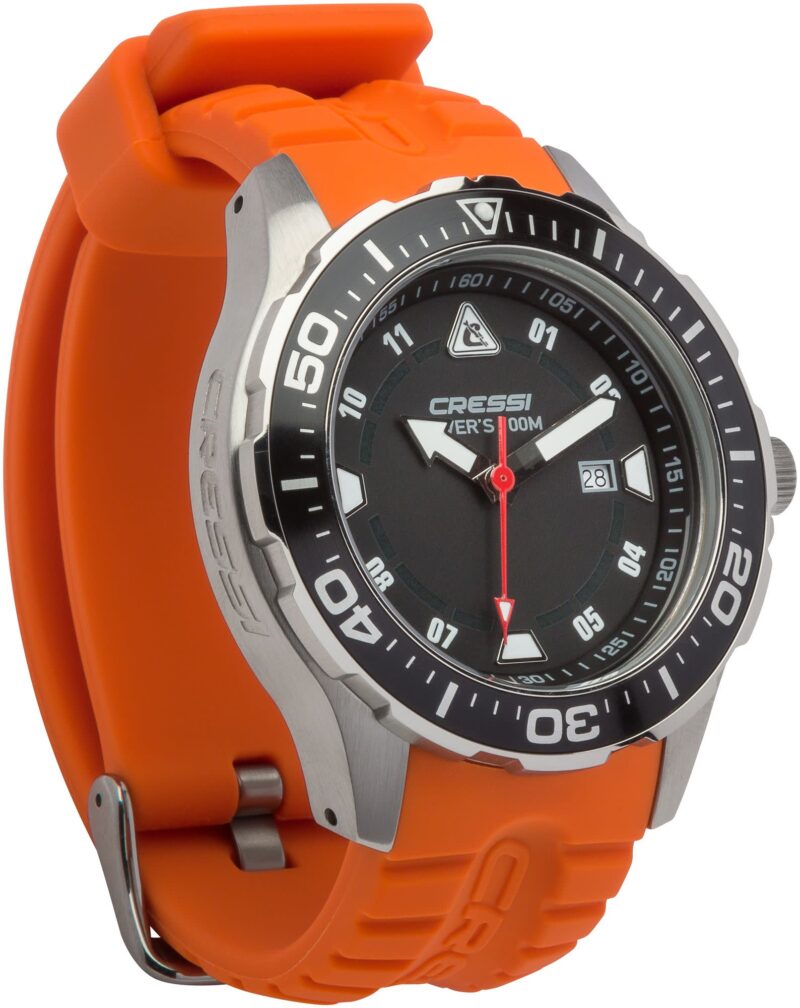 Cressi MANTA WATCH 100m BLACK ORANGE - Image 2