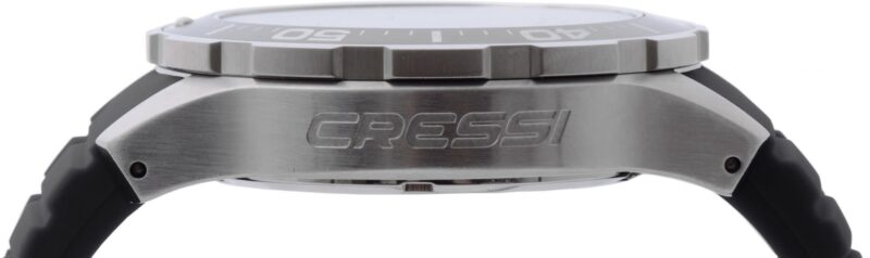 Cressi MANTA WATCH 100m BLACK BLACK SILVER CASE - Image 3