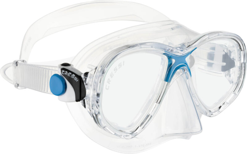 Cressi MAREA JR MASK SIL CLEAR BLUE - Image 2