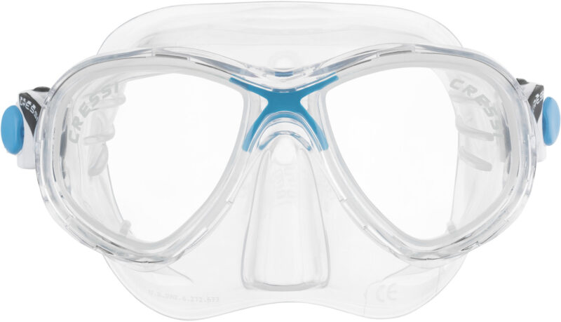 Cressi MAREA JR MASK SIL CLEAR BLUE - Image 4