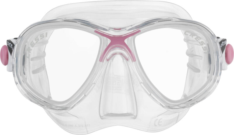 Cressi MAREA JR MASK SIL CLEAR PINK