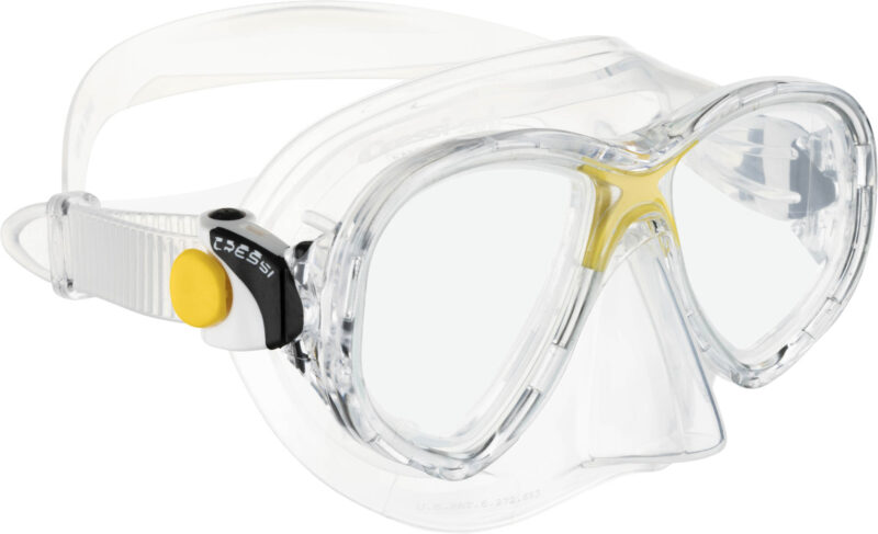 Cressi MAREA JR MASK SIL CLEAR YELLOW - Image 4