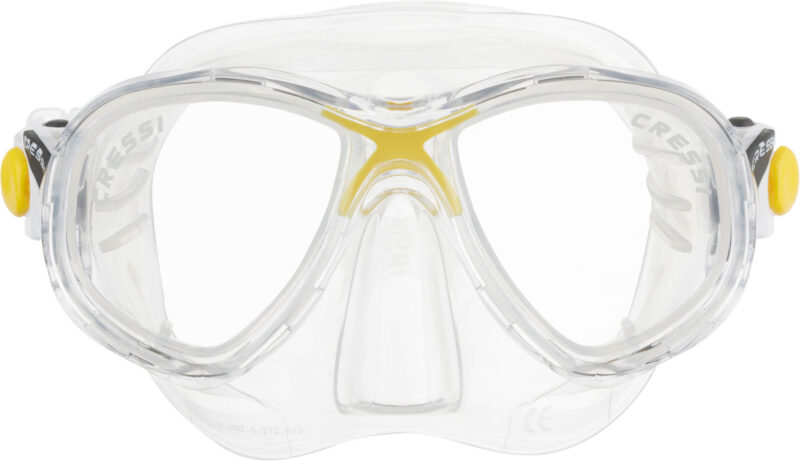 Cressi MAREA JR MASK SIL CLEAR YELLOW - Image 2