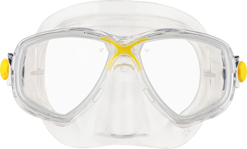 Cressi MAREA MASK SIL CLEAR/YELLOW - Image 2
