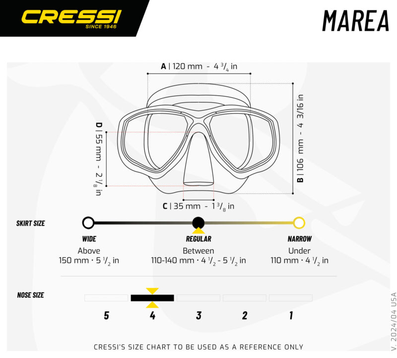Cressi MAREA MASK SIL LILAC - Image 4
