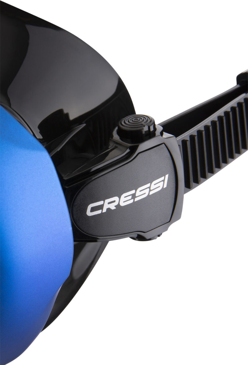Cressi A1 MASK BLACK/BLUE CLEAR LENS ANTI FOG