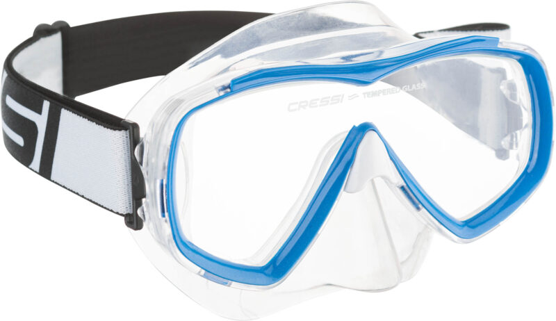 Cressi ESTRELLA JR TXLE STRAP MASK BLUE - Image 4