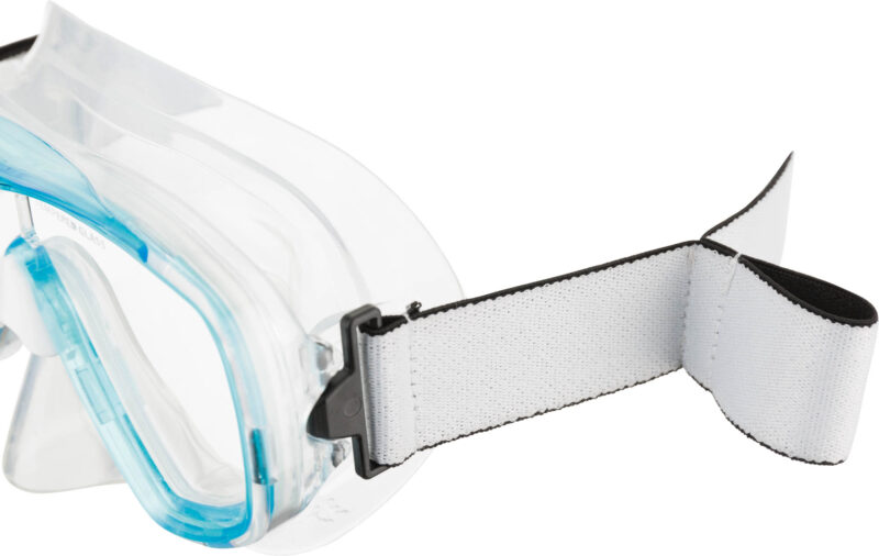 Cressi ESTRELLA JR TXLE STRAP MASK CLEAR/AQUAM - Image 4