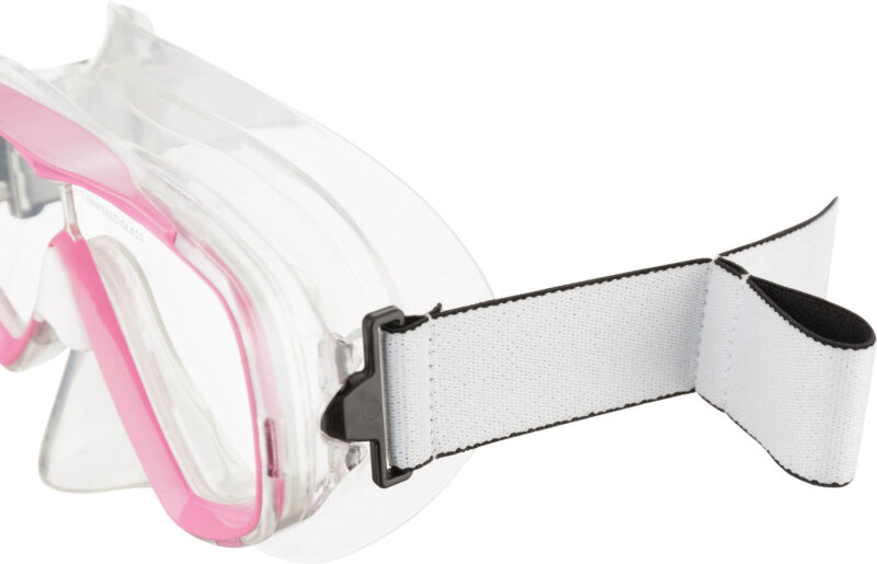 Cressi ESTRELLA JR TXLE STRAP MASK CLEAR/PINK - Image 4
