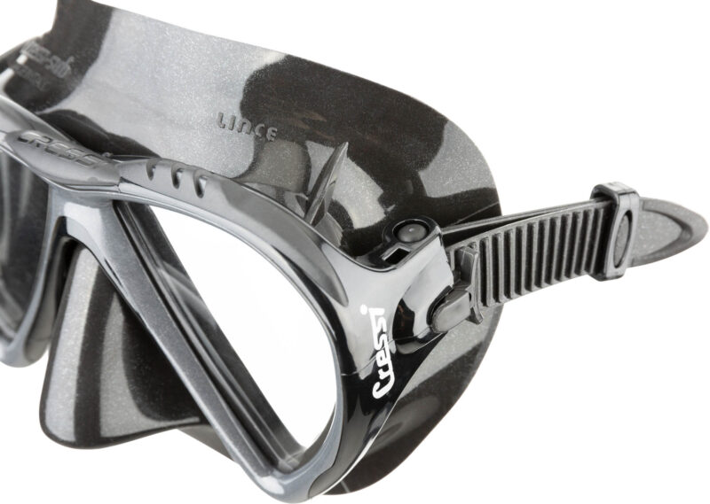 Cressi LINCE MASK SIL BLACK/FRAME BLACK - Image 3