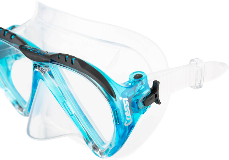 Cressi LINCE MASK SIL CLEAR/FRAME AQUAMARINE - Image 3
