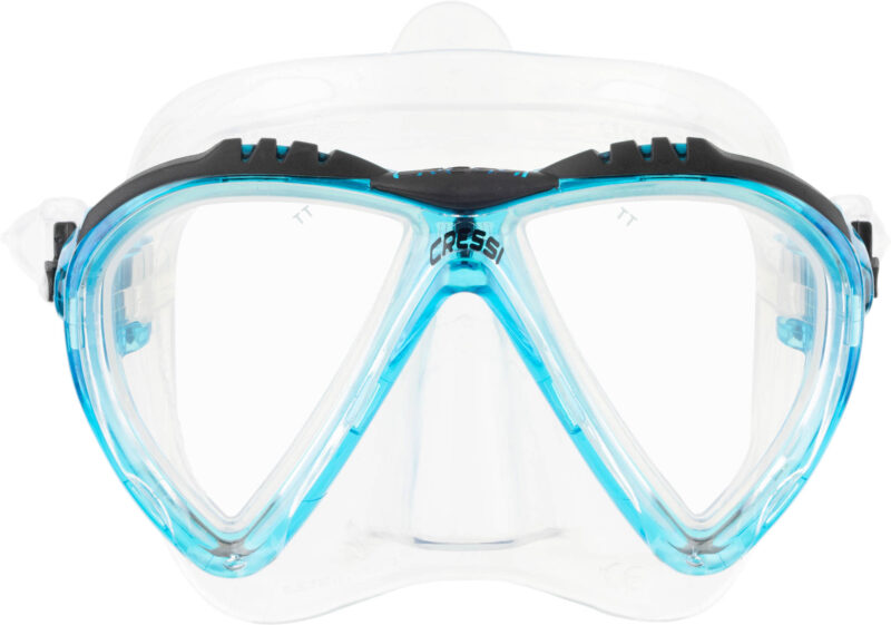 Cressi LINCE MASK SIL CLEAR/FRAME AQUAMARINE - Image 2