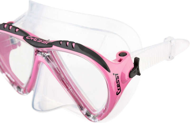 Cressi LINCE MASK SIL CLEAR/FRAME PINK - Image 3