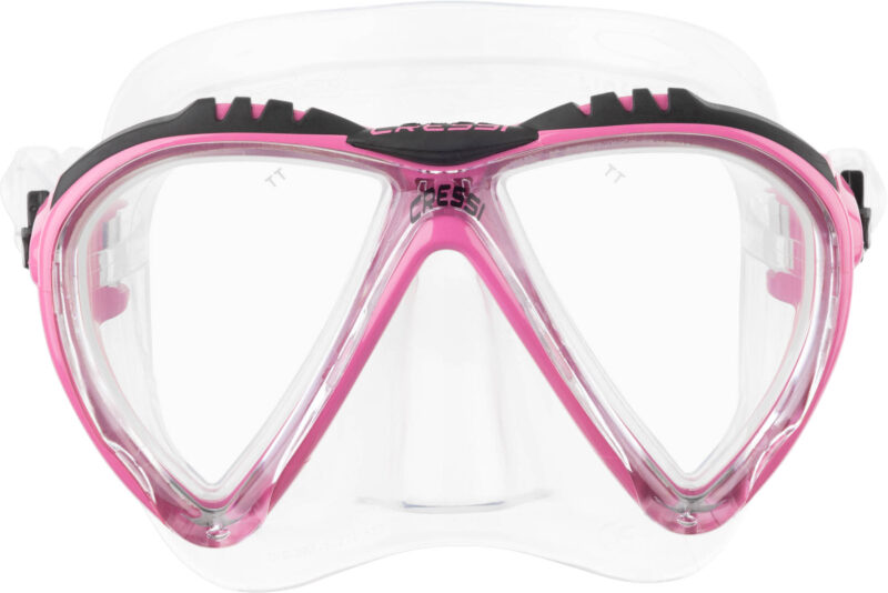 Cressi LINCE MASK SIL CLEAR/FRAME PINK - Image 2