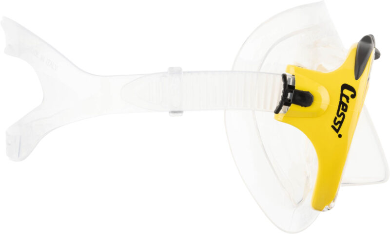 Cressi LINCE MASK SIL CLEAR/FRAME YELLOW
