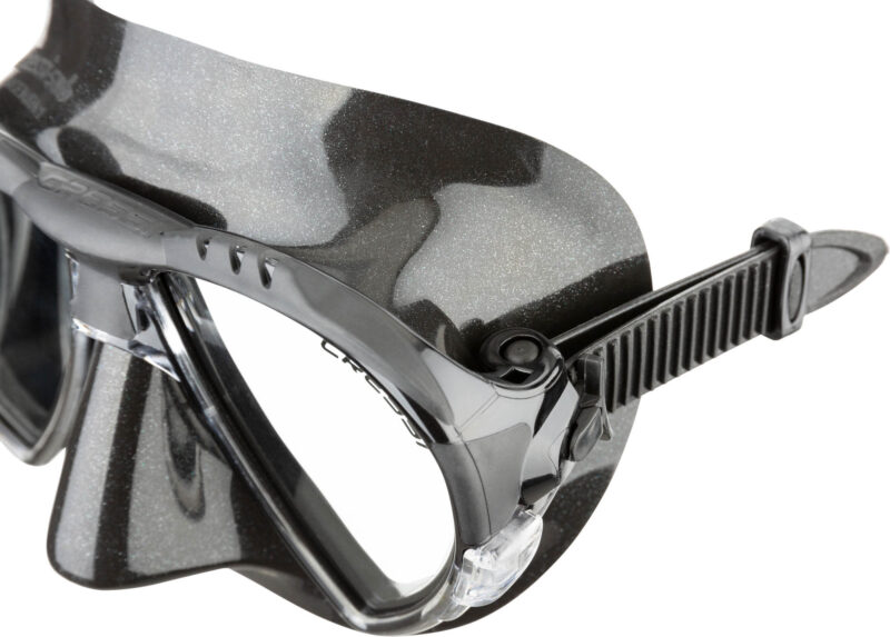 Cressi MATRIX MASK SIL BLACK/FRAME BLACK - Image 4