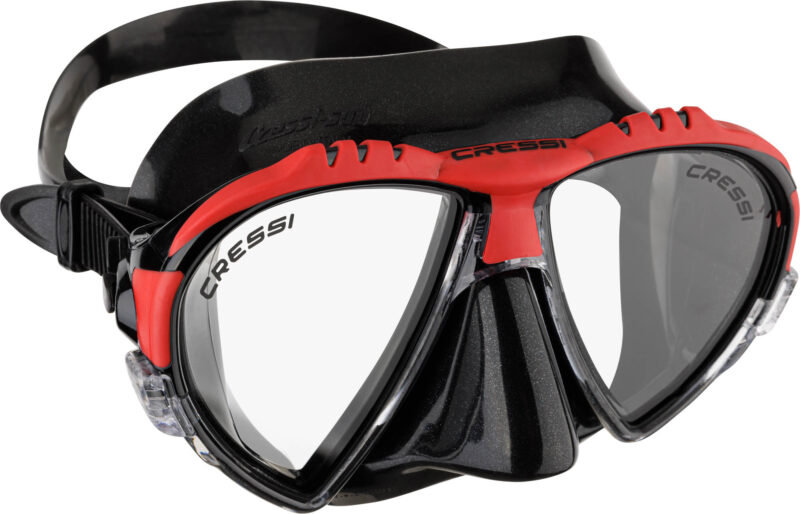 Cressi MATRIX MASK SIL BLACK/FRAME RED - Image 2