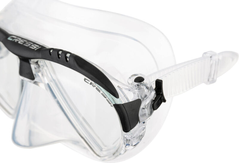 Cressi MATRIX MASK SIL CLEAR/FRAME BLACK - Image 4