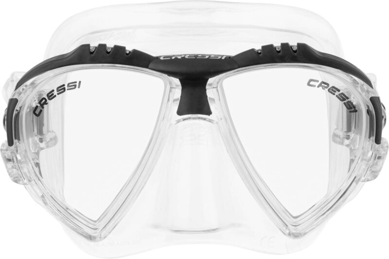 Cressi MATRIX MASK SIL CLEAR/FRAME BLACK - Image 2