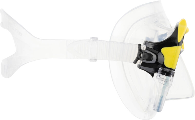 Cressi MATRIX MASK SIL CLEAR/FRAME YELLOW