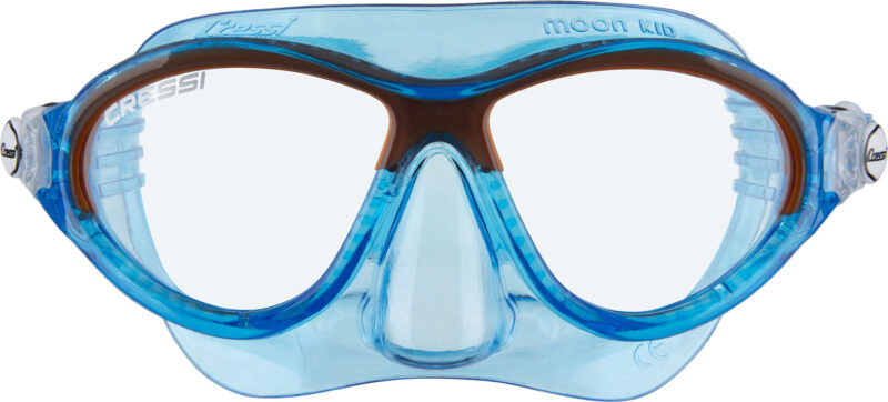 Cressi MOON KID MASK BLUE/ORANGE - Image 2