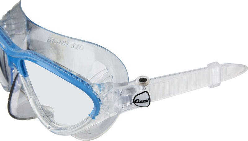 Cressi MOON KID MASK SIL CLEAR/FRAME BLUE - Image 3