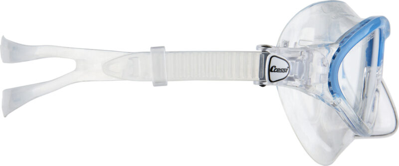Cressi MOON KID MASK SIL CLEAR/FRAME BLUE - Image 4