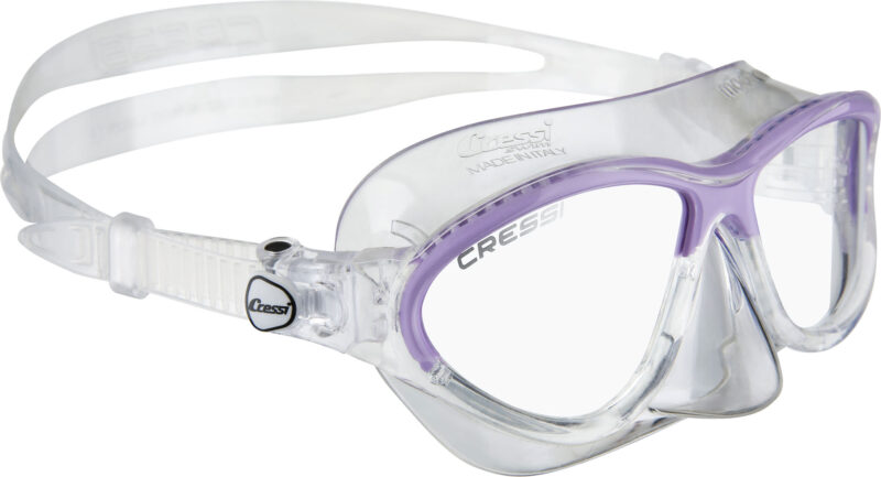 Cressi MOON KID MASK SIL CLEAR/FRAME LILAC - Image 2
