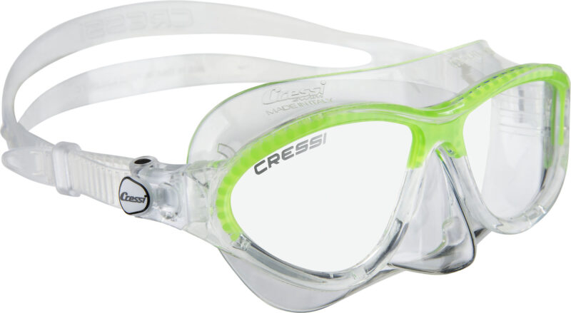 Cressi MOON KID MASK SIL CLEAR/FRAME LIME - Image 4