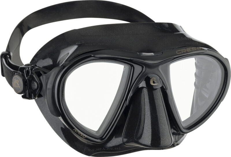 Cressi NANO MASK SIL BLACK/FRAME BLACK