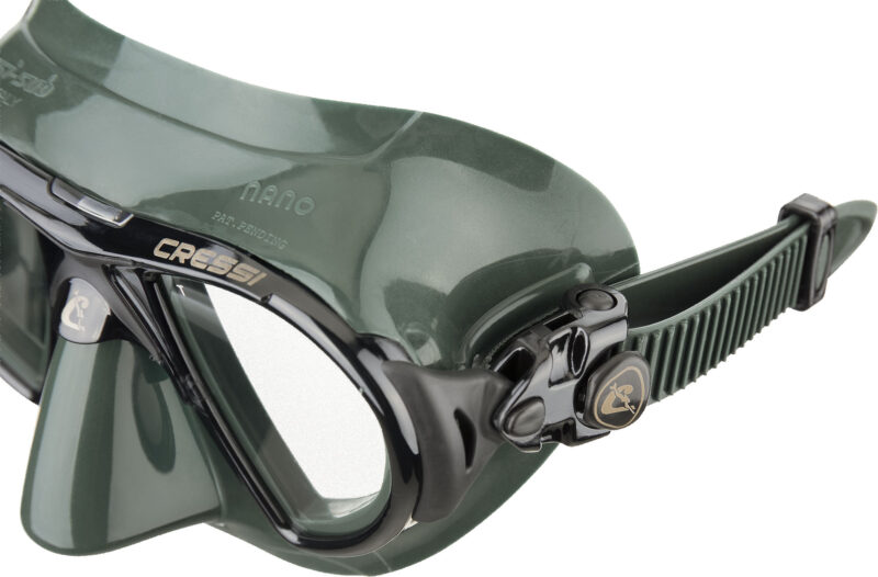 Cressi NANO MASK SIL GREEN/FRAMEGREEN - Image 2
