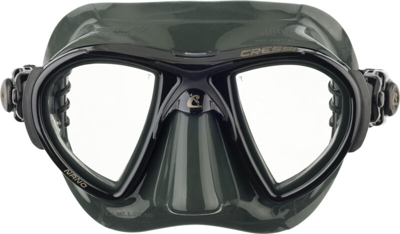Cressi NANO MASK SIL GREEN/FRAMEGREEN - Image 3