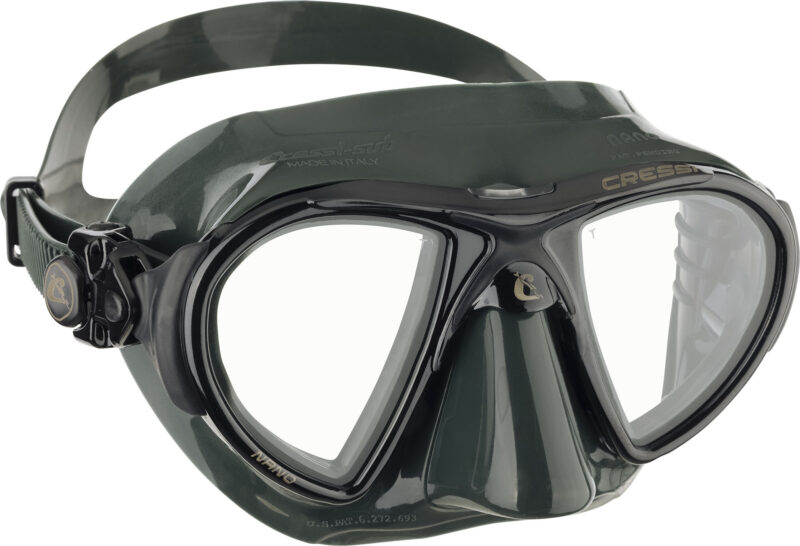 Cressi NANO MASK SIL GREEN/FRAMEGREEN