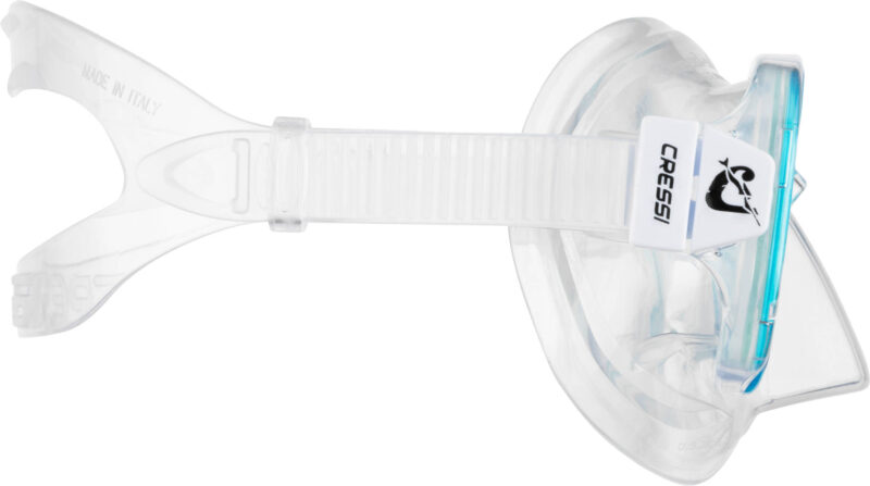 Cressi PERLA JR MASK CLEAR/AQUAMARINE - Image 3