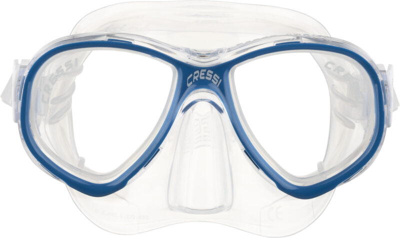 Cressi PERLA JR MASK CLEAR/BLUE - Image 2