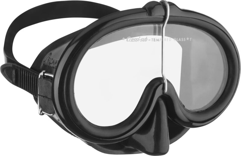 Cressi PINOCCHIO MASK BLACK/FRAME BLACK - Image 4