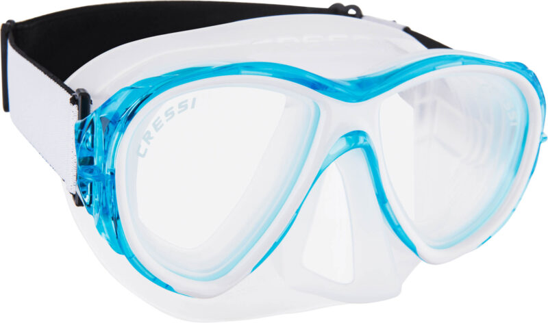 Cressi SAMOA MASK CLEAR/AQUAMARINE - Image 3