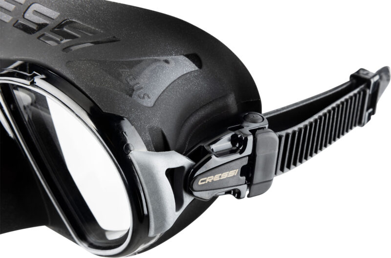 Cressi ZEUS MASK BLACK/ SILVER - Image 2