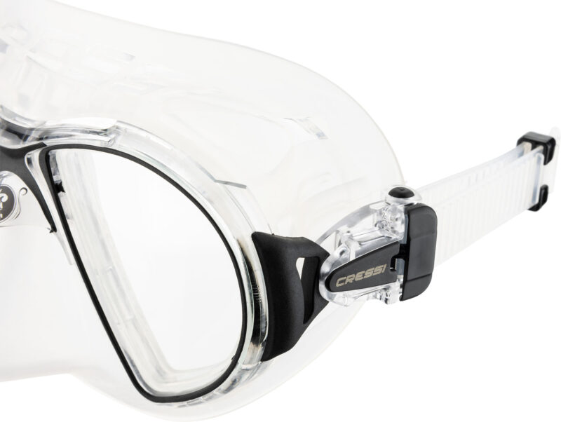 Cressi ZEUS MASK CLEAR BLACK - Image 2