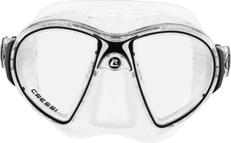 Cressi ZEUS MASK CLEAR BLACK - Image 4