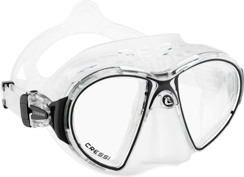 Cressi ZEUS MASK CLEAR BLACK
