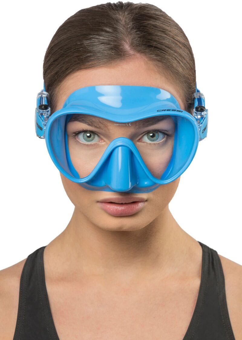Cressi F1 SMALL MASK BLUE - Image 4