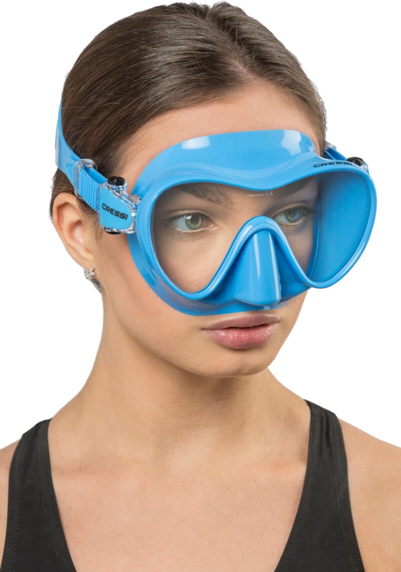 Cressi F1 SMALL MASK BLUE - Image 5
