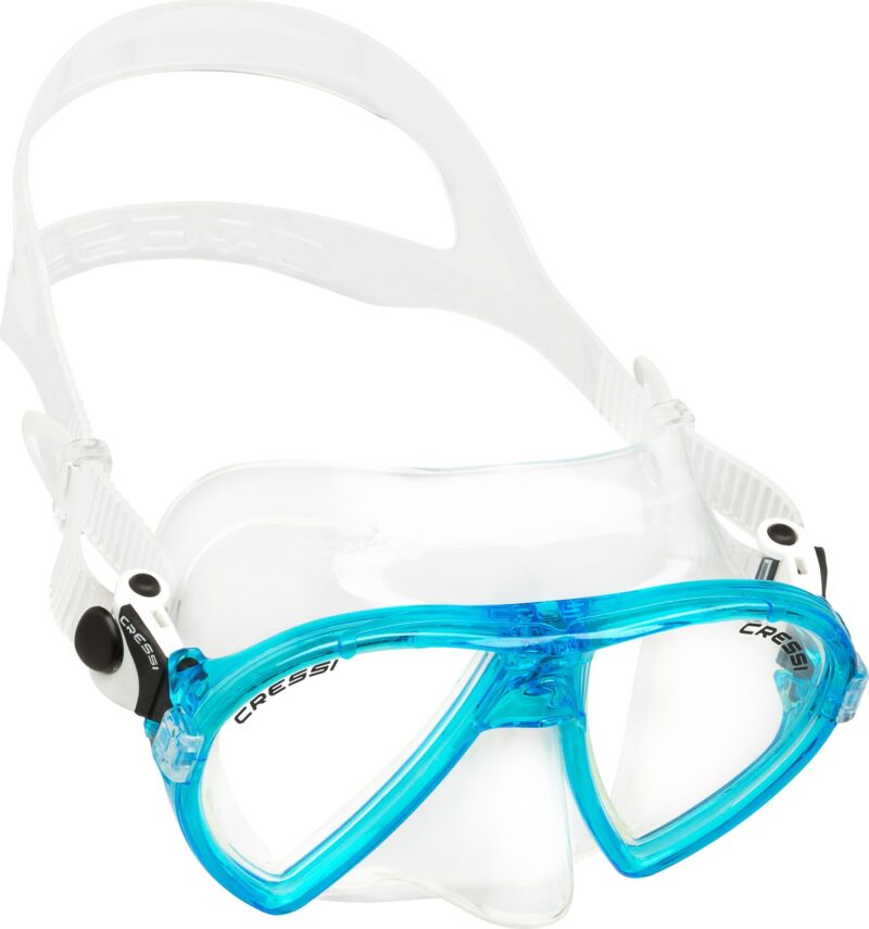 Cressi OCEAN MASK SIL CLEAR/FRAME AQUAMARINE - Image 2
