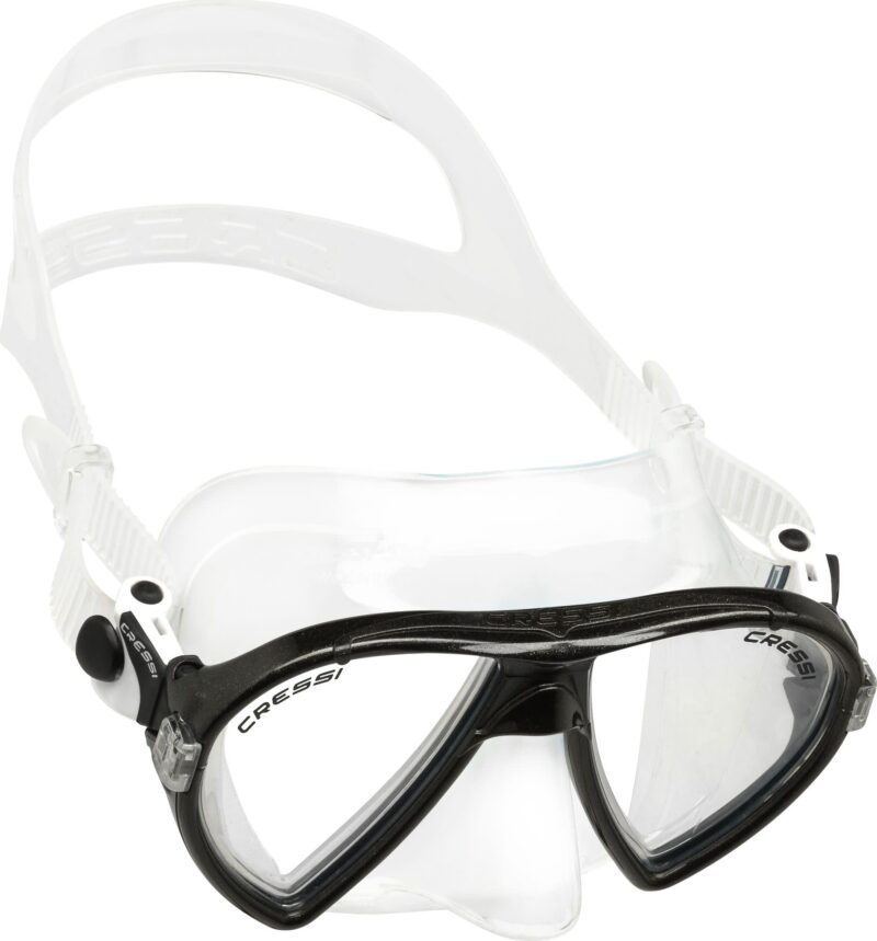 Cressi OCEAN MASK SIL CLEAR/FRAME BLACK