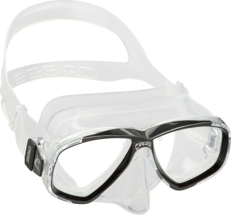 Cressi PERLA MASK CLEAR/BLACK - Image 3