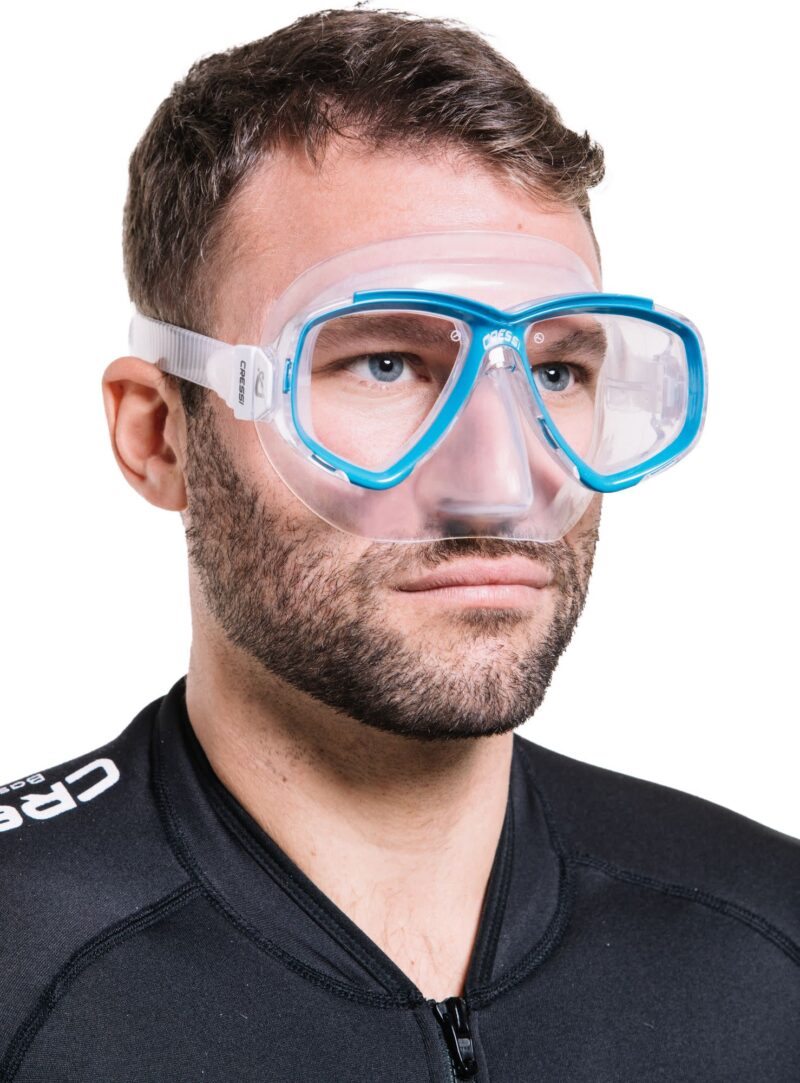 Cressi PERLA MASK CLEAR/BLUE - Image 3