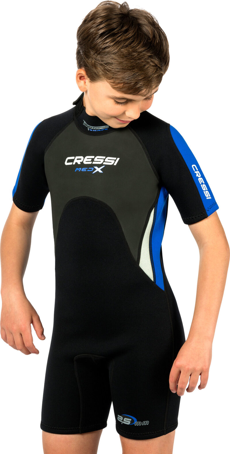 Cressi MED X JR SHORTY WETSUIT 2.5mm M (age10/11) - Image 5