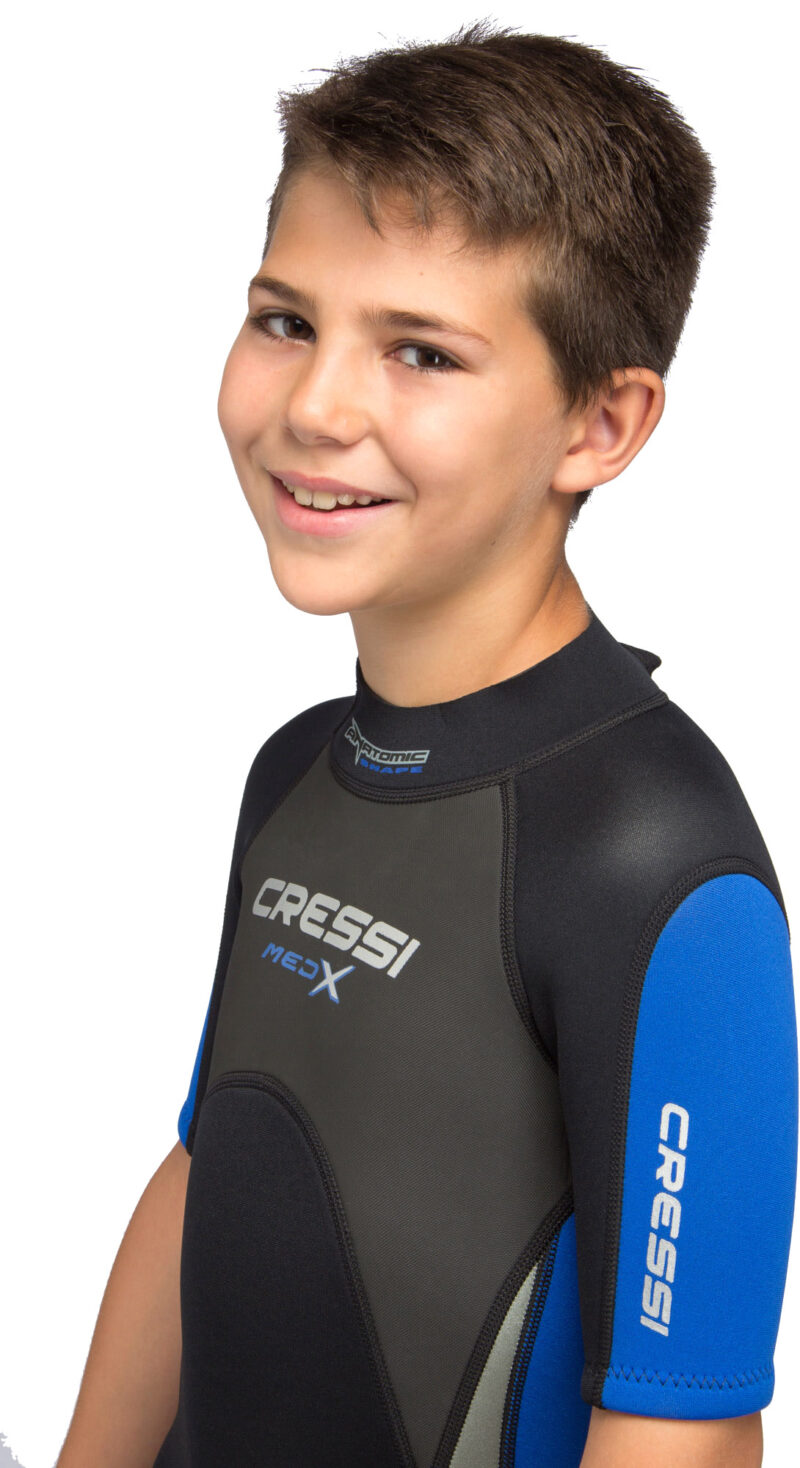 Cressi MED X JR SHORTY WETSUIT 2.5mm M (age10/11) - Image 21