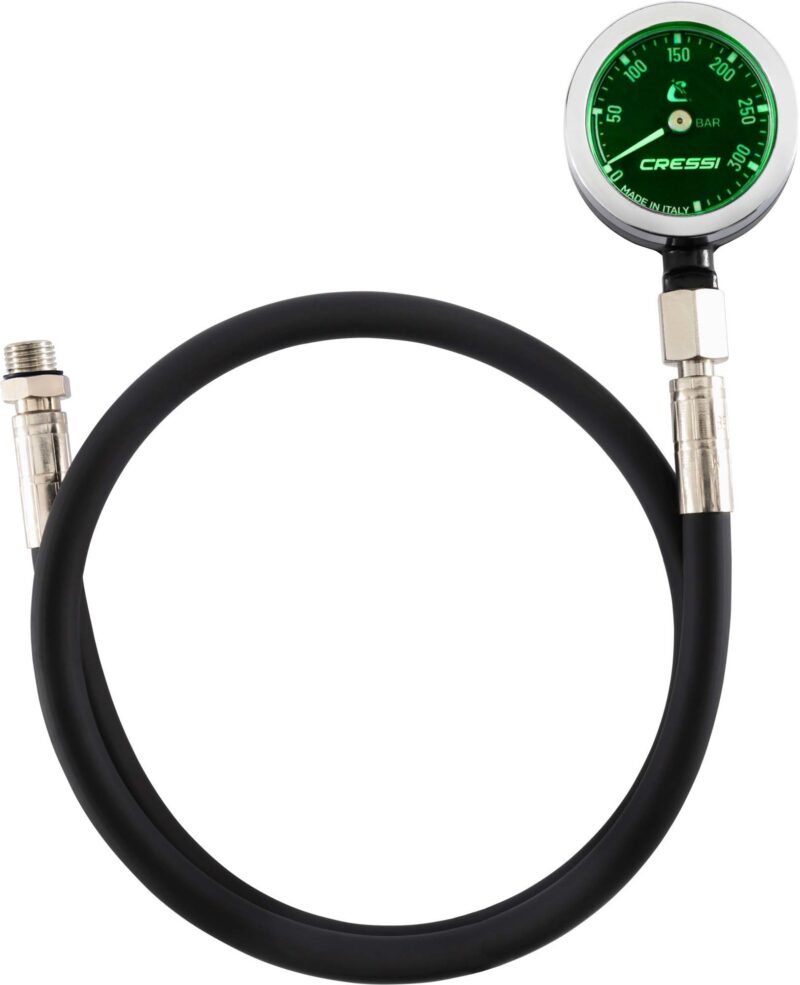 Cressi VALE 300 C PRO MINI SPG W/HOSE BLACK BAR